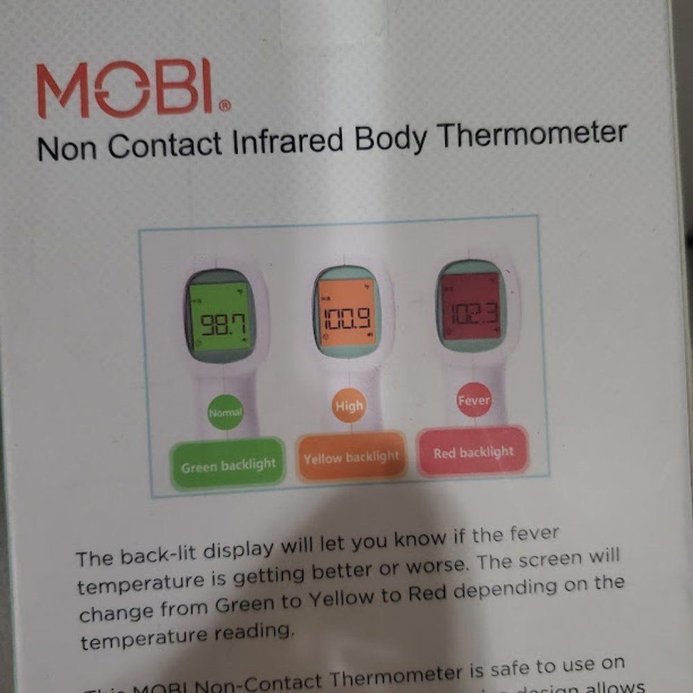 Mobi Non-Contact Digital Infrared Thermometer - Picture 5 of 7